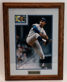 Sandy Koufax Autographed Photo with Commemorative Plaque - James Spence Full LOA