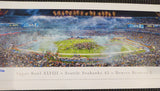 RUSSELL WILSON AUTOGRAPHED SIGNED SB PANORAMIC PHOTO SEAHAWKS RW HOLO 131230