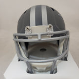DEION SANDERS SIGNED DALLAS COWBOYS SLATE SPEED MINI HELMET BECKETT QR