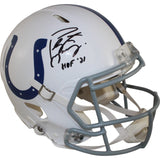 Peyton Manning Autographed Indianapolis Colts Pro Helmet HOF Fanatics 50851
