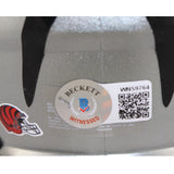 Boomer Esiason Autographed Cincinnati Bengals Flash Mini Helmet Beckett W 53614