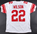 David Wilson Signed New York Giant Jersey (JSA COA) 2012 1st Round Draft Pick RB