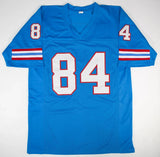 Billy "White Shoes" Johnson Signed Houston Oilers Jersey (JSA COA) 3xPro Bowl WR