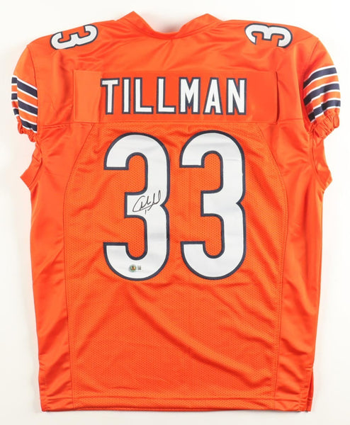 Charles Peanut Tillman Signed Chicago Bears Pro Cut Jersey/Beckett 2xPro Bowl DB