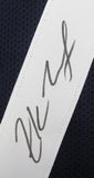 Zack Martin Signed Navy/White Custom Football Jersey Cowboys Beckett 186577