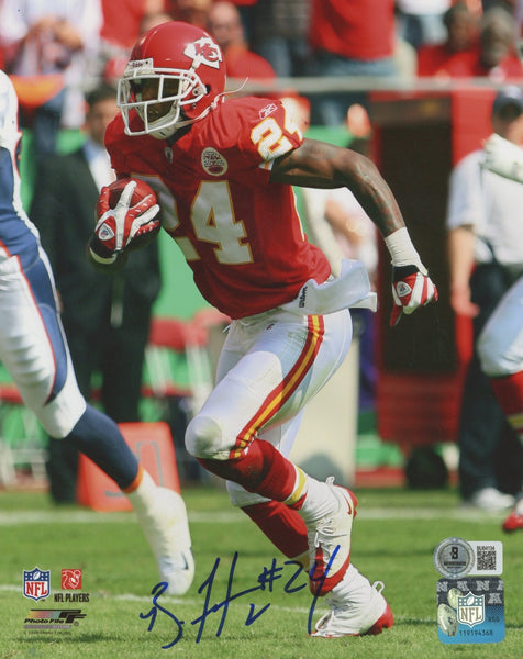 Chiefs Brandon Flowers Authentic Signed 8x10 Vertical Photo BAS #BU64134