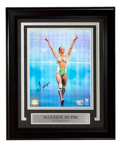 Maxxine Dupri Signed Framed 8x10 WWE Photo Fanatics