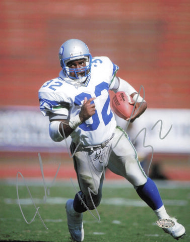 John L. Williams Autographed Signed 8x10 Photo Seattle Seahawks MCS Holo #63169