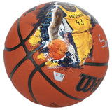 Pascal Siakam Autographed Hand Painted Authentic Basketball Fanatics LE 1/1