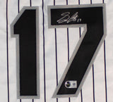 Sam Antonacci Signed Chicago White Sox Pinstriped Jersey (Beckett) Rookie Inf.