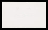 Red Wings Norm Ullman "H.O.F 1982" Authentic Signed 3x5 Index Card BAS #BT03673