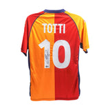 Francesco Totti Signed AS Roma Soccer Jersey #10 with Beckett COA