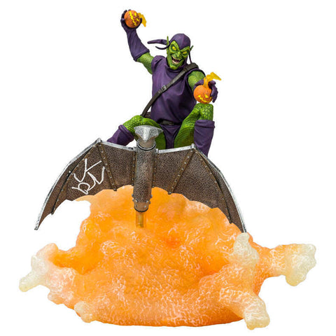 Willem Dafoe Autographed Diamond Select Spider-Man The Green Goblin 16" Statue