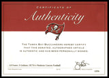 Foster, Goldson & Nesheim Autographed Buccaneers Logo NFL Football TB 243746
