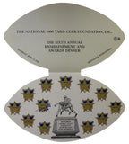 Leroy Kelly Signed Cleveland Browns 1000 Yard Booklet Signed Twice BAS 36460