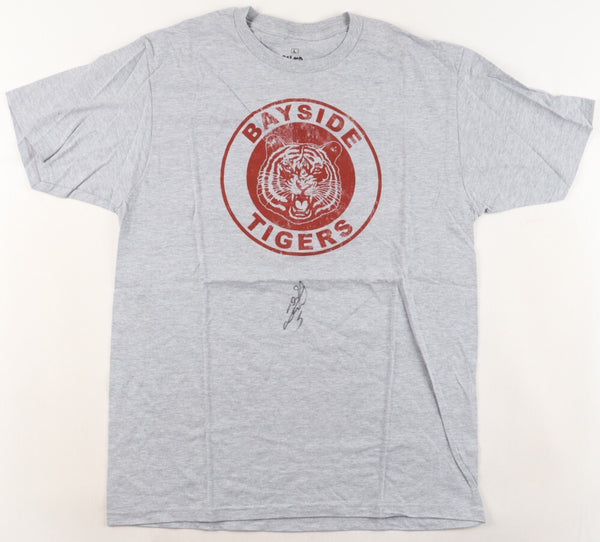 Dustin Diamond (Screech) Signed Saved by the Bell Bayside High T-Shirt / JSA QR