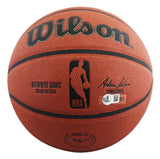 Magic Johnson, Larry Bird & Julius "Dr. J." Erving Signed Basketball W/ Case BAS