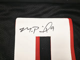 FALCONS MICHAEL PENIX JR. AUTOGRAPHED SIGNED BLACK JERSEY BECKETT WITNESS 242573