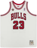 Michael Jordan Bulls Signed Mitchell & Ness 1998 All-Star GameJersey-UD