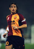 Francesco Totti Signed A. S Roma Soccer Jersey (Beckett) Attacking Midfielder