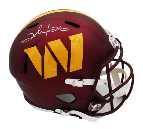 Clinton Portis Signed Washington Commanders Speed Full Size NFL Helmet