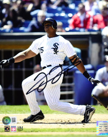 Frank Thomas Autographed Chicago White Sox 8x10 Batting Photo - Beckett W Holo