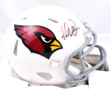 Kurt Warner Autographed Arizona Cardinals Speed Mini Helmet - Beckett W Hologram