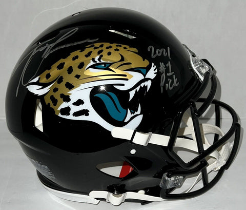 Trevor Lawrence Signed Jaguars Speed Authentic Pro Helmet #1 Pick Auto Fanatics