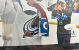 Artturi Lehkonen Colorado Avalanche Autographed 8x10 Photo with Plaque | JSA COA