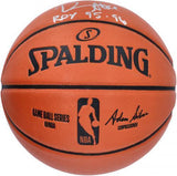 Damon Stoudamire Trail Blazers Signed Spalding Indoor/Outdoor Ball w/ROY Insc