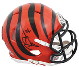 Bengals Boomer Esiason Authentic Signed Speed Mini Helmet Autographed BAS