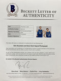 Steve Nash Dirk Nowitzki Signed Framed 11x14 Dallas Mavericks Photo BAS