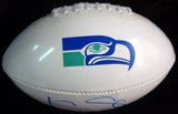 KENNY EASLEY AUTOGRAPHED WHITE LOGO FOOTBALL SEATTLE SEAHAWKS PSA/DNA ITP 28261