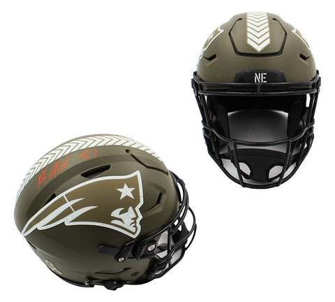 Rob Gronkowski Signed New England Patriots Speed Flex Authentic STS NFL Helmet