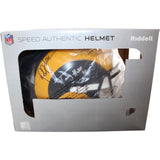 Warner Holt Faulk Bruce Signed St. Louis Rams Proline Helmet 81 TB BAS 58602