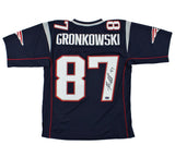 Rob Gronkowski Signed New England Patriots Mitchell & Ness 2010 Navy NFL Jersey