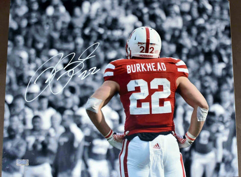 REX BURKHEAD SIGNED AUTOGRAPHED NEBRASKA CORNHUSKERS 16x20 PHOTO COA