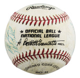 1987 Giants (23) Clark, Williams, Uribe +20 Signed ONL Baseball BAS #AE64191