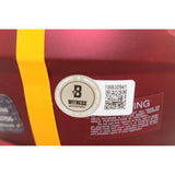 Frankie Luvu Autographed Washington Commanders Mini Helmet Beckett Witness 51709