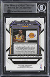 Lakers Shaquille O'Neal Signed 2022 Panini Prizms Ice #297 Card BAS Slabbed