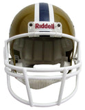 Johnny Majors CHOF Signed/Inscr Full Size Replica Football Helmet Pitt 213076