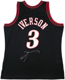 76ERS ALLEN IVERSON AUTOGRAPHED MITCHELL & NESS 1997-98 JERSEY XL BECKETT 245732