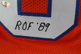 Randy Gradishar Autographed Broncos Custom Jersey w/ 2 Inscriptions RMM COA