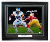 Jordan Mailata Autographed 16x20 Photo Philadelphia Eagles Framed JSA 183631