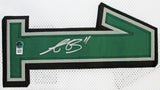 A.J. Brown Authentic Signed White Pro Style Jersey Autographed BAS Witnessed 2