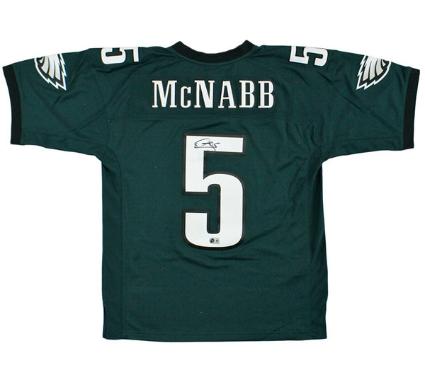 Donovan McNabb Signed Philadelphia Eagles Mitchell & Ness Green NFL Jersey