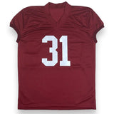 Will Anderson Jr. Autographed SIGNED Game Cut Style Jersey - Crimson - Beckett