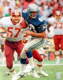 Steve Largent Signed Framed 16x20 Photo Seattle Seahawks "HOF 95" PSA/DNA