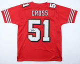 Randy Cross Signed San Francisco 49ers Jersey (JSA) 3xSuper Bowl Champion/Center