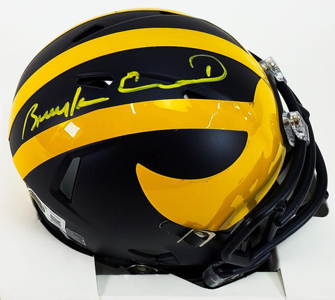 Braylon Edwards Signed Michigan Wolverines Mini Helmet (Beckett) Cleveland W.R.